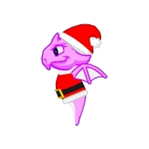 Purple Santa Draglin